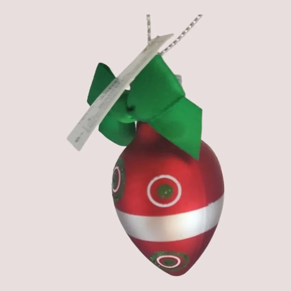 Christmas ornament set of 2 ornaments